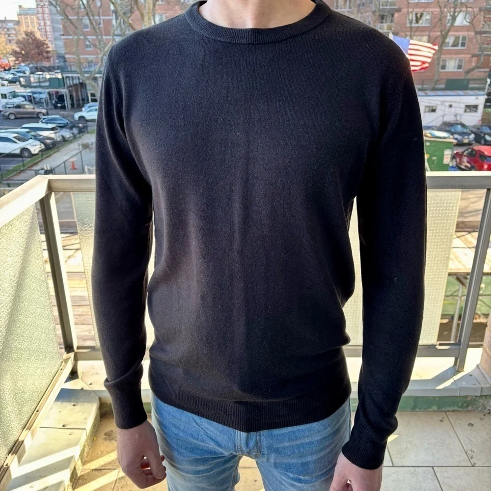 Primark Fine Knit Sweater Black Size M